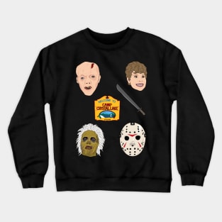 Friday the 13th | Sticker Set Crewneck Sweatshirt